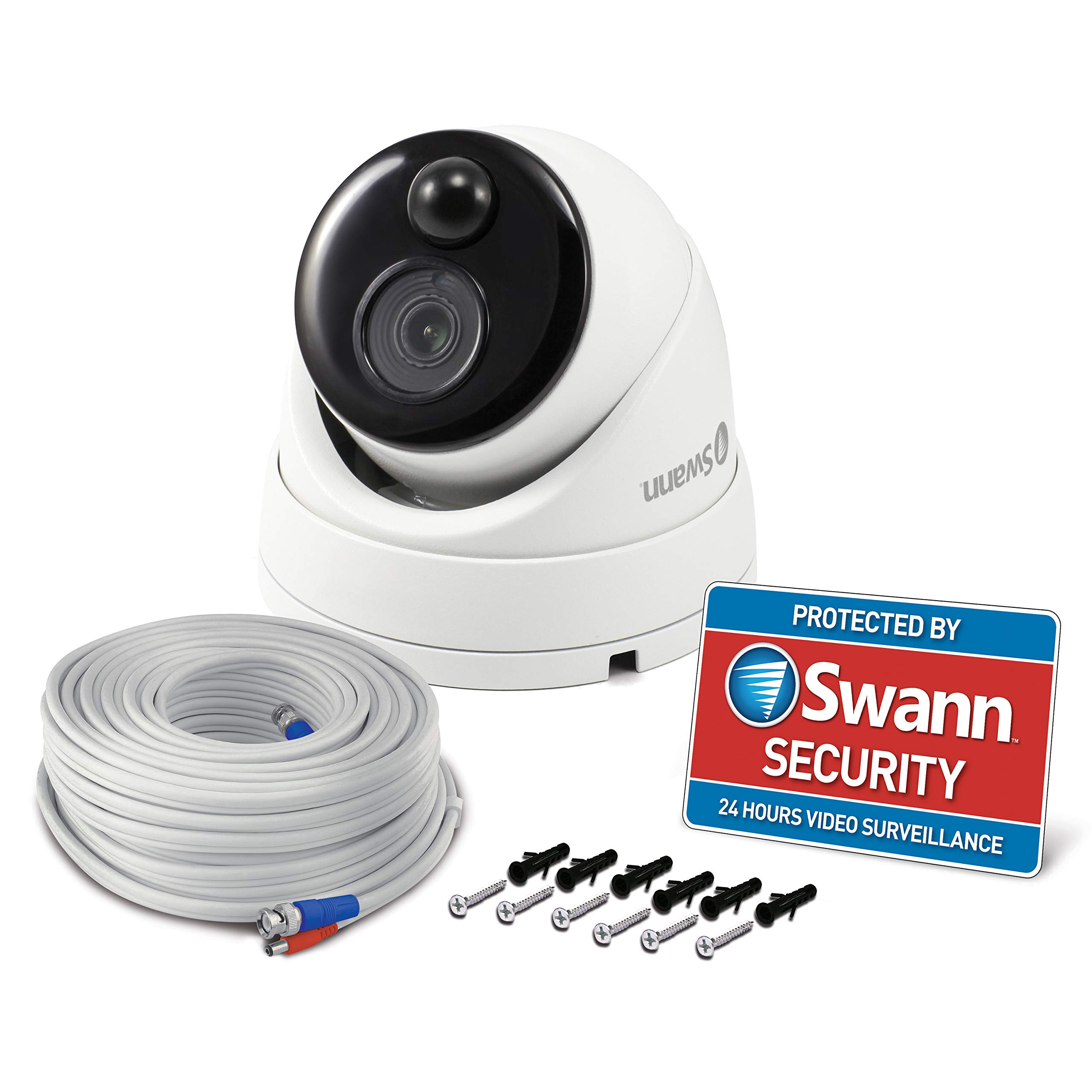 Amazon.com: Swann Add-On DVR Dome Security Camera System with